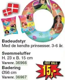 Harald Nyborg Badeudstyr, Svømmeluffer eller Badering tilbud