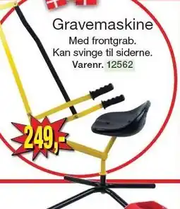 Harald Nyborg Gravemaskine tilbud