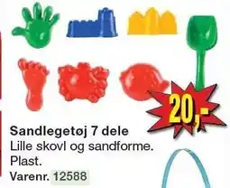 Harald Nyborg Sandlegetøj 7 dele tilbud