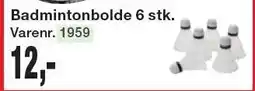 Harald Nyborg Badmintonbolde 6 stk tilbud