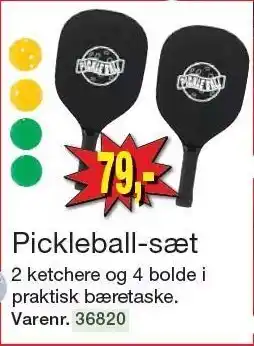 Harald Nyborg Pickleball-sæt tilbud