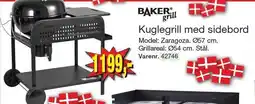 Harald Nyborg BAKER grill Kuglegrill med sidebord tilbud