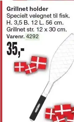 Harald Nyborg Grillnet holder tilbud
