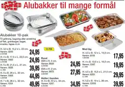Harald Nyborg Alubakker 10-pak tilbud