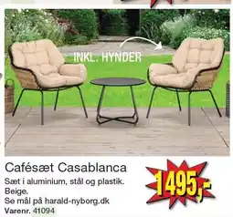 Harald Nyborg Cafésæt Casablanca tilbud