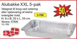 Harald Nyborg Alubakke XXL 5-pak tilbud