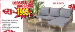 Harald Nyborg Sofasæt Havana tilbud