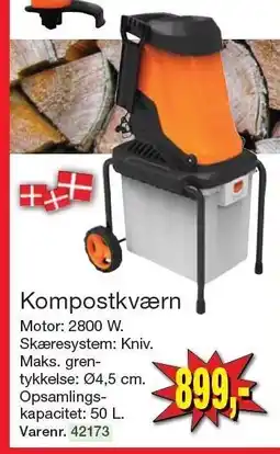 Harald Nyborg Kompostkværn tilbud