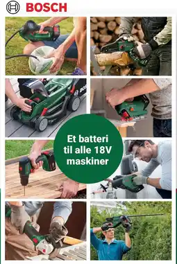 Harald Nyborg Et batteri til alle 18V maskiner tilbud