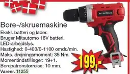 Harald Nyborg Bore-/skruemaskine tilbud