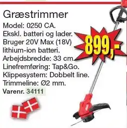 Harald Nyborg Græstrimmer tilbud