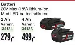 Harald Nyborg Batteri tilbud