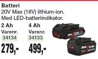 Harald Nyborg Batteri tilbud