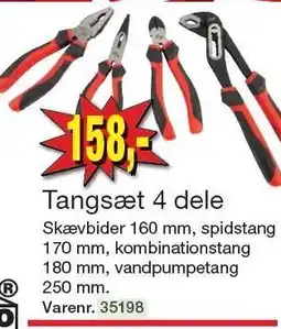 Harald Nyborg Tangsæt 4 dele tilbud