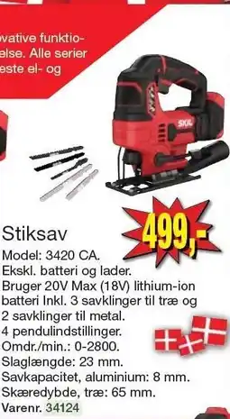 Harald Nyborg Stiksav tilbud