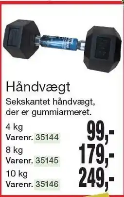 Harald Nyborg Håndvægt tilbud