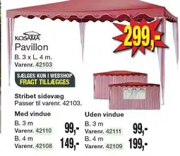 Harald Nyborg Pavillon tilbud