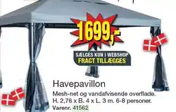 Harald Nyborg Havepavillon tilbud