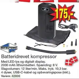 Harald Nyborg Batteridrevet kompressor tilbud