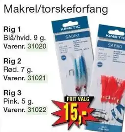 Harald Nyborg Makrel/torskeforfang tilbud