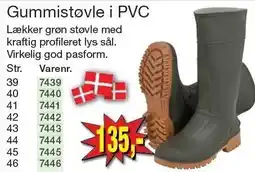 Gummistøvle i PVC