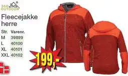 Harald Nyborg Fleecejakke herre tilbud