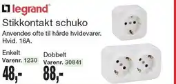 Harald Nyborg Stikkontakt schuko tilbud