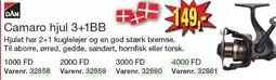 Harald Nyborg Camaro hjul 3+1BB tilbud