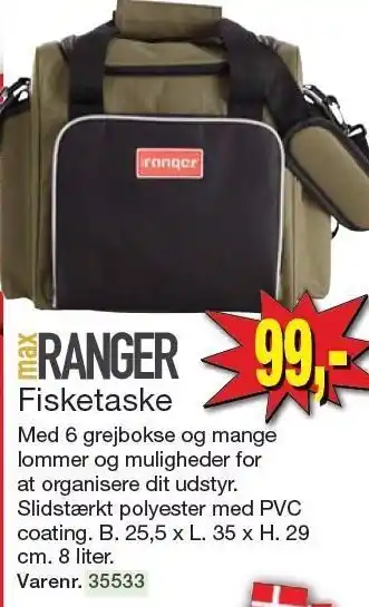 Harald Nyborg Fisketaske tilbud