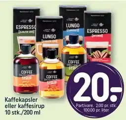 REMA 1000 Kaffekapsler eller kaffesirup tilbud