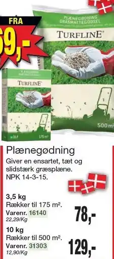 Harald Nyborg TURFLINE Plænegødning tilbud