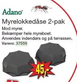 Harald Nyborg ADANO Myrelokkedåse 2-pak tilbud