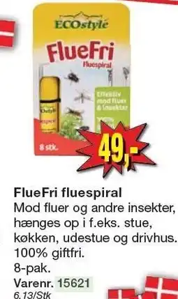 Harald Nyborg ECOSTYLE FlueFri fluespiral tilbud
