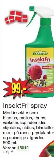 Harald Nyborg ECOSTYLE InsektFri spray tilbud