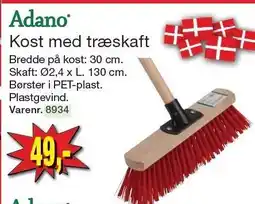 Harald Nyborg ADANO Kost med træskaft tilbud