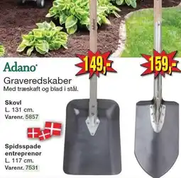 Harald Nyborg ADANO Graveredskaber tilbud