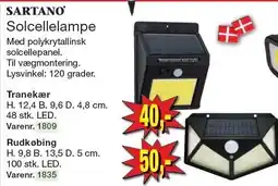 Harald Nyborg SARTANO Solcellelampe tilbud