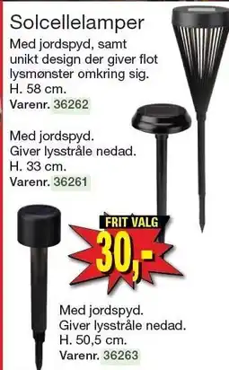 Harald Nyborg Solcellelamper tilbud