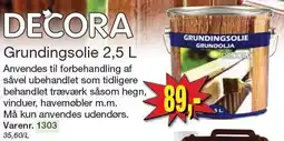 Harald Nyborg Grundingsolie 2,5 L tilbud