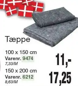 Harald Nyborg Tæppe tilbud