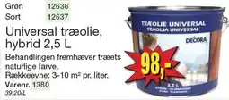 Harald Nyborg Universal træolie, hybrid 2,5 L tilbud