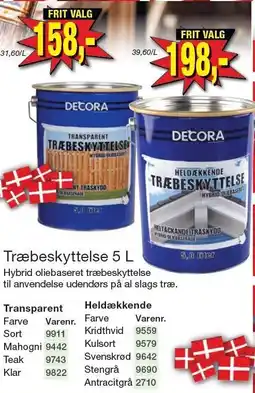Harald Nyborg Træbeskyttelse 5 L tilbud