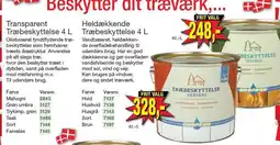 Harald Nyborg Transparent Træbeskyttelse 4 L eller Heldækkende Træbeskyttelse 4 L tilbud