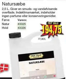 Harald Nyborg Natursæbe tilbud