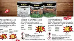 Harald Nyborg Køkkenbordsolie, Møbel- og vinduesolie eller Havemøbelolie tilbud