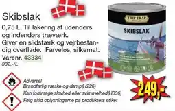 Harald Nyborg Skibslak tilbud
