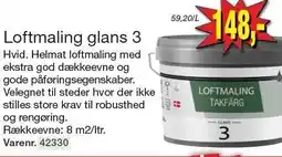 Harald Nyborg Loftmaling glans 3 tilbud