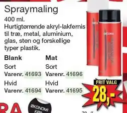 Harald Nyborg Spraymaling tilbud