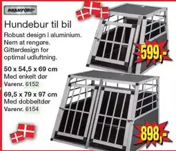 Harald Nyborg Hundebur til bil tilbud