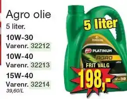 Harald Nyborg Agro olie tilbud